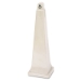 GroundsKeeper Cigarette Waste Collector Pyramid Plastic/Steel Beige 1/Ea - RC-2570-88BG