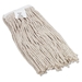 Cut-End Wet Mop Head Cotton #16 Size White 12/Cs - BWK2016CCT