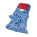 Super Loop Wet Mop Head Cotton/Synthetic Large Size Blue 12/Cs - BWK503BLCT