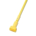 Plastic Jaws Mop Handle 5" Mop Heads 60" Aluminum Handle Yellow 1/Ea - BWK610