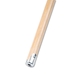 Lie-Flat Screw-In Mop Handle Lacquered Wood 1 1/8" x 60" Natural 1/Ea - BWK834