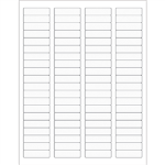 Clear Laser Labels 