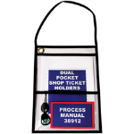 Dual Pocket Job Ticket Holders 