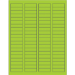 Fluorescent Rectangle Laser Labels - Fluorescent Rectangle Laser Labels