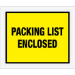 10" x 12" Yellow "Packing List Enclosed" Envelopes 500/Cs - PL428