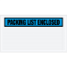 5 1/2" x 10" Blue "Packing List Enclosed" Envelopes1000/Cs - PL431