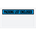 5 1/2" x 10" Blue "Packing List Enclosed" Envelopes1000/Cs - PL431