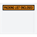 10" x 12" Orange "Packing List Enclosed" Envelopes 500/Cs - PL434