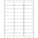 White Rectangle Laser Labels - White Rectangle Laser Labels
