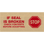 Pre-Printed Reinforced Water Activated Tape 