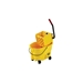 WaveBrake® Mop Bucket and Side Press Wringer 26 Quart Capacity, Yellow, 1/Ea - RC-7480-YE