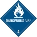 D.O.T. Labels Hazard Class 1-6 - D.O.T. Labels Hazard Class 1-6