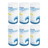 Disinfecting Wipes, 8" x 7", Lemon Scent, 6/75's 